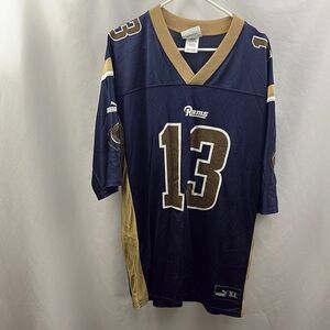 Vintage Kurt Warner St Louis Rams Size XL Puma Jersey